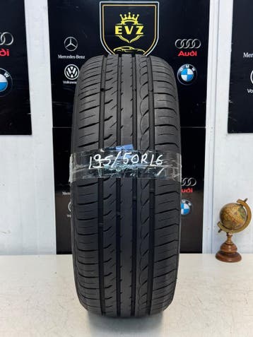 1 stuk 195/50R15 inch zomerband Mastersteel Prosport 6 mm, Gebruikt, 16 inch, Band(en), Personenwagen