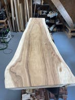 Suar boomstamblad 270cm bij max 85cm en min 56cm, 6cm dik, Nieuw, Ophalen of Verzenden, 250 tot 300 cm, Plank