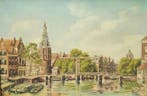 Nederlandse school (XX) - Willemsbrug Amsterdam