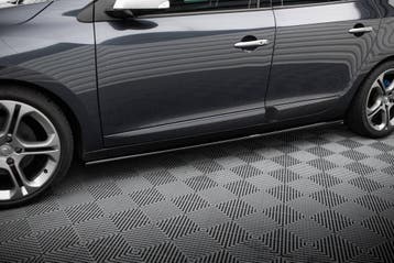 Side Skirts Diffusers Renault Megane GT MK3 Facelift, Auto-onderdelen, Verzenden, Nieuw