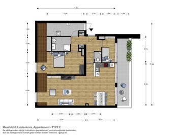 Te huur: Appartement Maagdendries in Maastricht, Limburg, Maastricht, Appartement