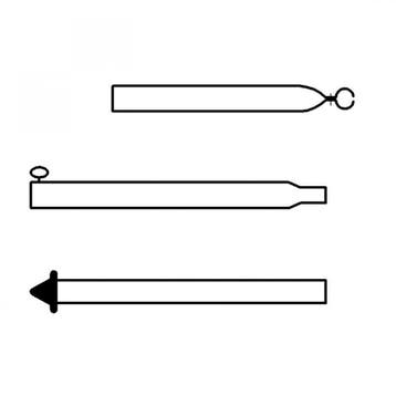 Campking Stormstok 22/19mm 170-250cm Klapvoet Premium, Caravans en Kamperen, Ophalen of Verzenden, Nieuw