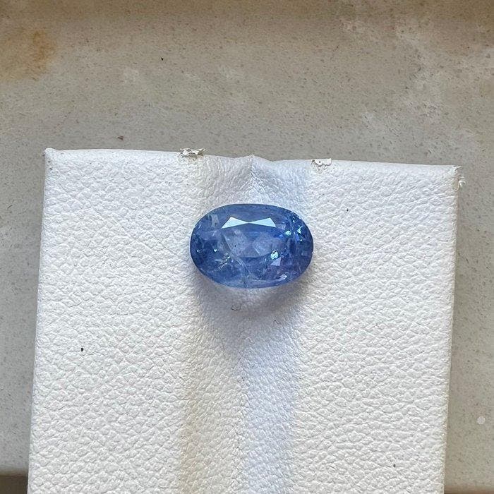 1 pcs Blauw Saffier - 3.03 ct - International Gemological, Sieraden, Tassen en Uiterlijk, Edelstenen