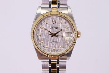 Tudor - Prince Date - Zonder minimumprijs - 74033 | Silver