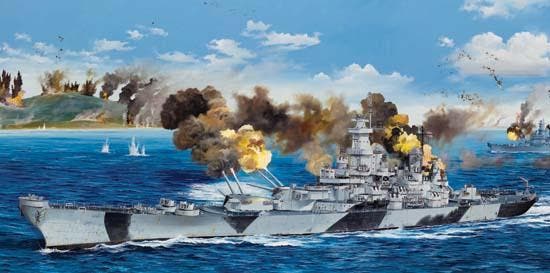 TRUMPETER 03706 USS IOWA BB-61 1/200, Hobby en Vrije tijd, Modelbouw | Boten en Schepen