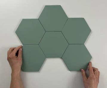 Vloertegel/Wandtegel Groen 15x17cm (Muurtegels), Keramiek, Nieuw, Minder dan 20 cm, 10 m² of meer