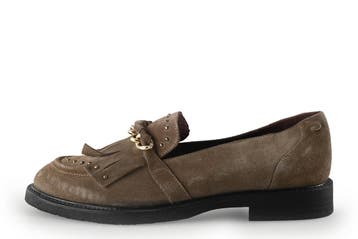Fred de La Bretoniere Instappers in maat 40 Bruin, Kleding | Dames, Schoenen, Bruin, Verzenden, Instappers, Fred de La Bretoniere