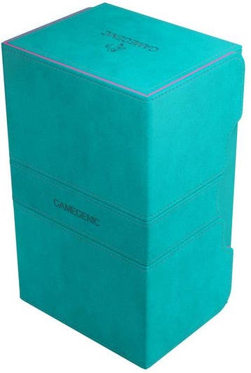 Deckbox Stronghold 200+ XL - Teal/Pink | GameGenic - Trading, Verzenden, Nieuw