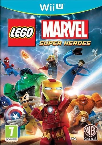 LEGO Marvel Super Heroes - Wii U Wii U Morgen in huis!, 1 speler, Ophalen of Verzenden, Zo goed als nieuw, Vanaf 7 jaar