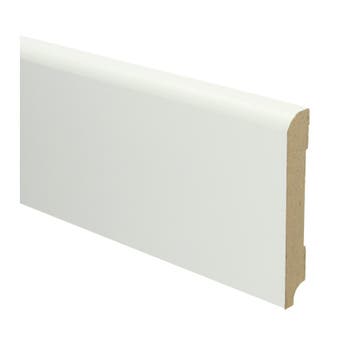Sfeerplinten MDF Koloniale plint 120x18 wit voorgelakt RA..., Overige materialen, Verzenden, 50 tot 150 cm, Overige typen