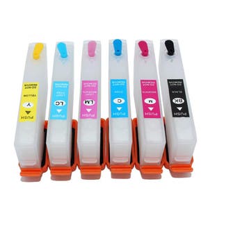 Geschikt Epson 24XL (T2438 T2428) multi pack Navulbare, Nieuw, Cartridge, Inktmedia