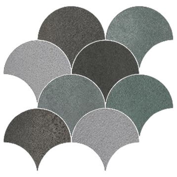 Mozaïek Arcana Cliff Positano-Multicolor Gerectificeerd, Overige materialen, Overige typen, Nieuw, Ophalen of Verzenden