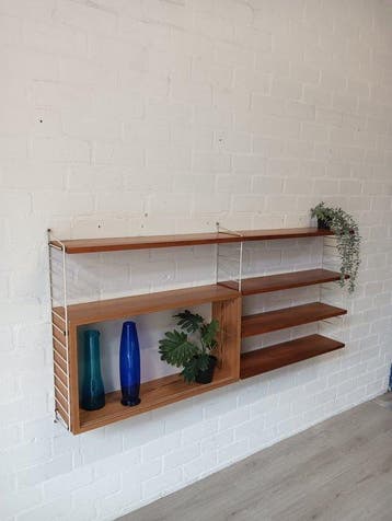 Kajsa and Nisse Strinning - Wandrek - Hout, Staal - Met