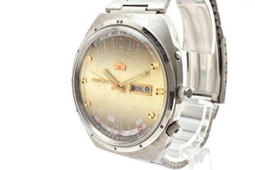 Orient - Multi-Year Calendar Automatic Day-Date Gold Dial, Nieuw