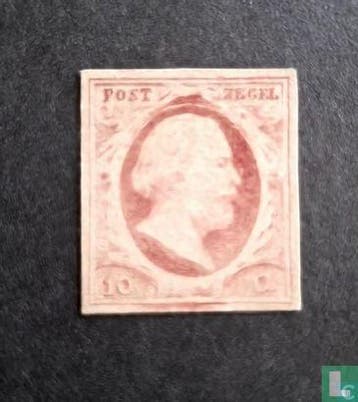 Nederland - Koning Willem III - 1852, Postzegels en Munten, Postzegels | Nederland, Verzenden, Postfris