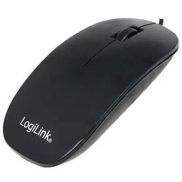 LogiLink optische muis ID0063 USB 1000dpi zwart, Ophalen of Verzenden, Nieuw