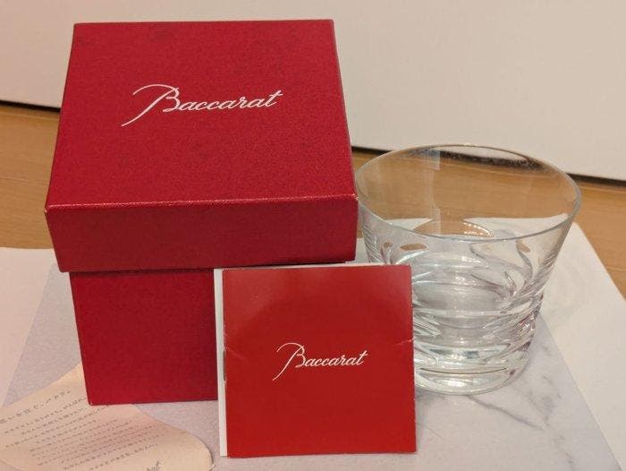Baccarat - Drinkglas - Baccarat Crystal Rockglas Tumbler —, Antiek en Kunst, Antiek | Meubels | Tafels