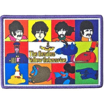 The Beatles - Yellow Submarine Characters - patch off. merch, Ophalen of Verzenden, Nieuw, Kleding