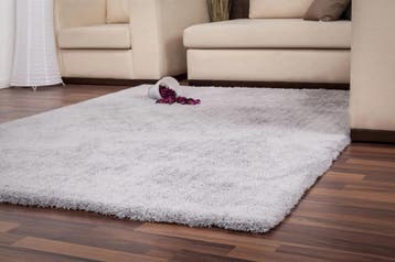 Effen Vloerkleed | Velvet | Uni | Zilver | 160x230 cm, Verzenden, Nieuw