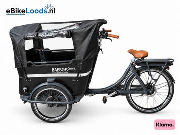 Babboe Curve-E | Elektrische Bakfiets | Slechts 172 km |..., Ophalen of Verzenden, Nieuw, Overige merken