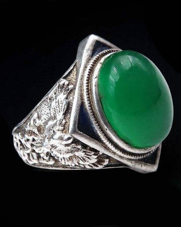 Beschermende ring - Feniks - Symbool van onsterfelijkheid –