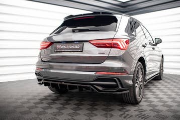 Central Rear Splitter voor Audi Q3 F3 S line SUV, Ophalen of Verzenden