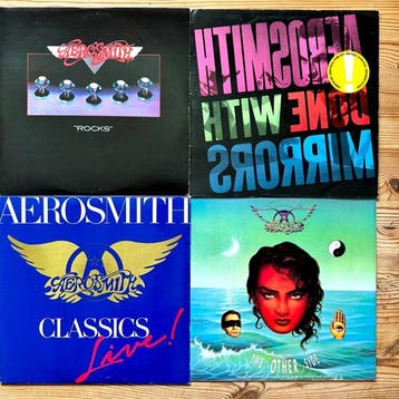 Aerosmith - 4 great records from Aeroamith - Diverse titels, Nieuw in verpakking
