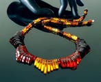 Amber Vintage Zeldzame Natuurlijke Baltische Amber Ketting-
