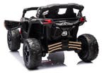 24V CAN-AM RS Maverick 1 zits buggy zwart/khaki, 4WD, leder,, Ophalen of Verzenden, Nieuw