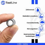 ToolLine | Blindklinkmoeren | M3-M8 | Blindklinkmoertang, Doe-het-zelf en Verbouw, Gereedschap | Handgereedschap, Verzenden, Nieuw