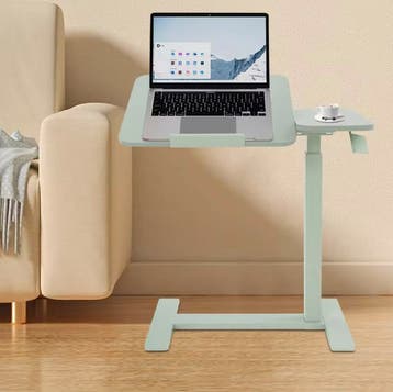 Staand laptopbureau op wielen – verstelbaar 66–104 cm, Computers en Software, Laptoptafels, Verzenden, Nieuw