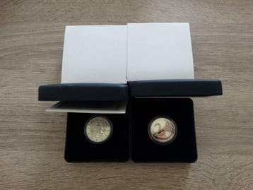 Griekenland. 2 Euro 2021 Greek Revolution (2 Stuks) Proof