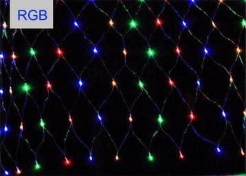 Kerstnet 2 x  3 Meter - RGB, Diversen, Kerst, Ophalen of Verzenden, Nieuw