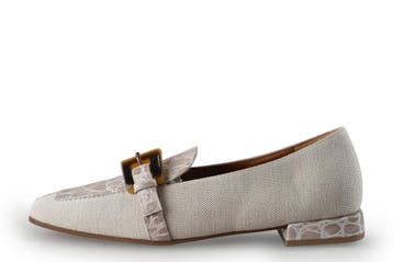 Roberto Festa Loafers in maat 37 Grijs, Verzenden, Overige typen, Zo goed als nieuw, Grijs