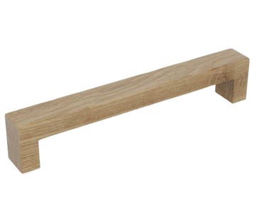 Greep Bench Recht Eiken gelakt 160 mm, Verzenden, Nieuw