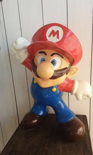 Super Mario - Reclamebord - kunststof