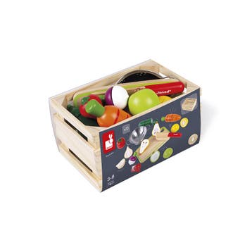 Janod houten speelgoed Groente en F van €34,99 voor €34,90, Ophalen of Verzenden, Nieuw