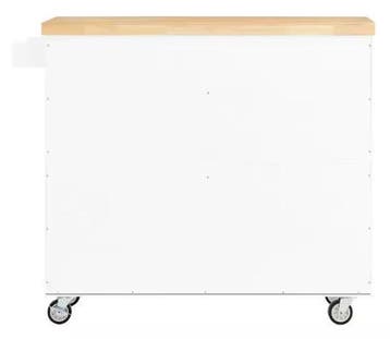 Keukentrolley met Wijnglashouder – 109×92×40 cm, Houtlook, Verzenden, Nieuw