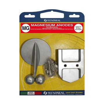 Mercury Anode kit voor Alpha one Generation one, Magnesium, Ophalen of Verzenden, Nieuw, Motor en Techniek, Zeilboot of Motorboot
