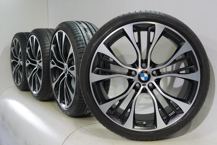 BMW X3 X4 F25 F26 M599 21 inch velgen Pirelli Runflat Zomerb, Auto-onderdelen, Banden en Velgen, Velg(en), Gebruikt, 21 inch, Zomerbanden