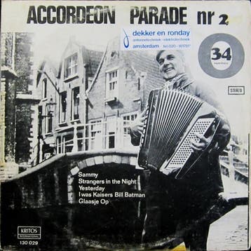 LP gebruikt - Het Amsterdams Accordeon Trio - Accordeon P..., Verzenden, Zo goed als nieuw, Overige formaten