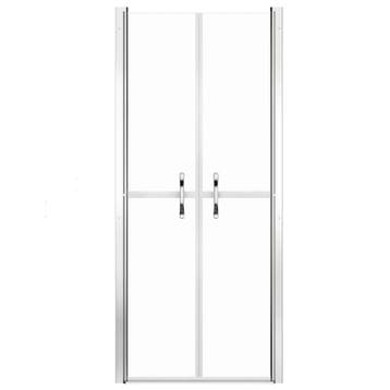 vidaXL Douchedeur 81x190 cm ESG transparant, Verzenden, Nieuw