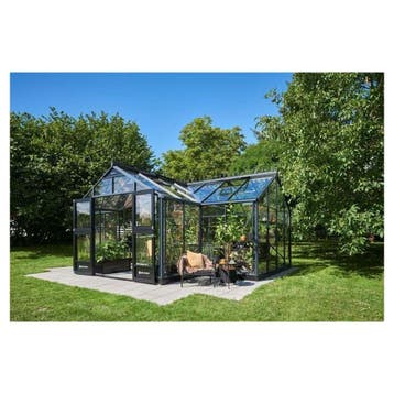Juliana Orangery 21,5 tuinhuis - antracietgrijs, Verzenden, Nieuw