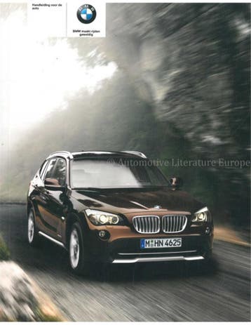 2010 BMW X1 INSTRUCTIEBOEKJE NEDERLANDS