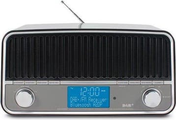 Caliber HFG409DBT/B - Retrolook radio met DAB+, FM, Alarm, Verzenden, Nieuw