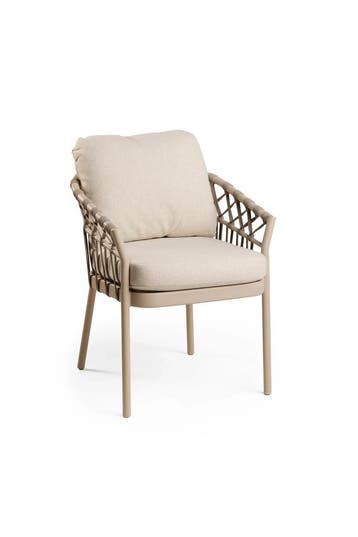 Tierra Outdoor Nevada tuinstoel champagne |, Ophalen of Verzenden, Nieuw