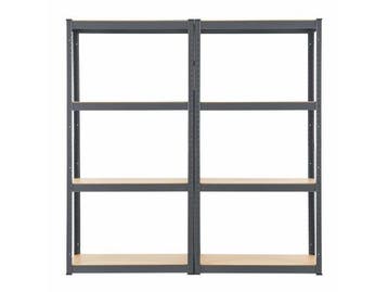 Veiling - 2 stuks Magazijnstelling / Opbergrek - Easy - Grij, Nieuw