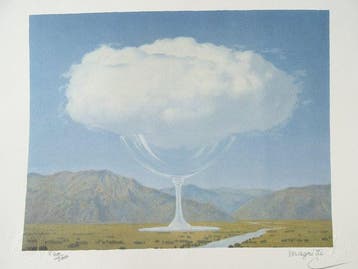 René Magritte (1898-1967) - Cloud inside Cup