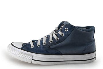 Converse Sneakers in maat 43 Blauw, Converse, Sneakers of Gympen, Gedragen, Verzenden