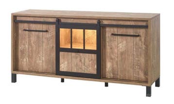 Dressoir Klein Alphen Oranje Teakhout - dressoirs, Nieuw, Overige materialen